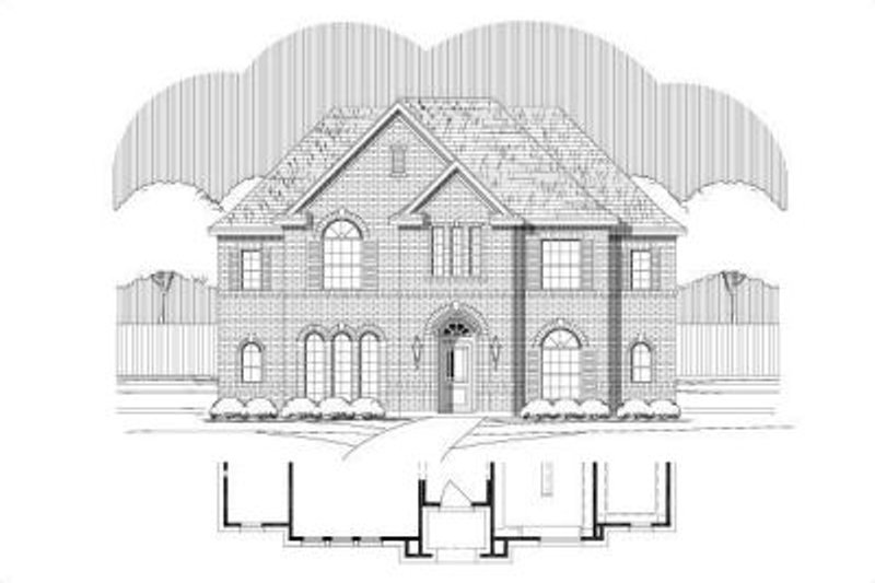 Traditional Style House Plan - 4 Beds 3 Baths 3173 Sq/Ft Plan #411-220