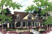 Mediterranean Style House Plan - 3 Beds 3 Baths 2684 Sq/Ft Plan #45-241 