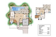 Modern Style House Plan - 4 Beds 5 Baths 3228 Sq/Ft Plan #1083-15 