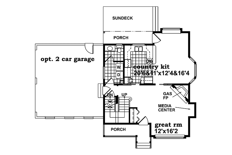 Dream House Plan - Floor Plan - Main Floor for Victorian House Plan #47-903 - 3 bed, 2.5 bath