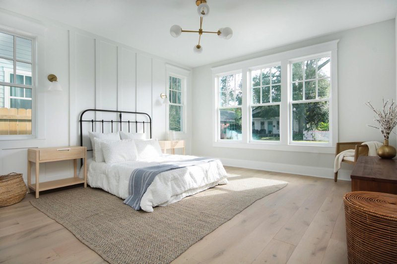 Architectural House Design - Interior - Master Bedroom for Traditional House Plan #461-82 - 4 bed, 3 bath