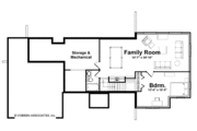 Craftsman Style House Plan - 2 Beds 2.5 Baths 1376 Sq/Ft Plan #928-134 