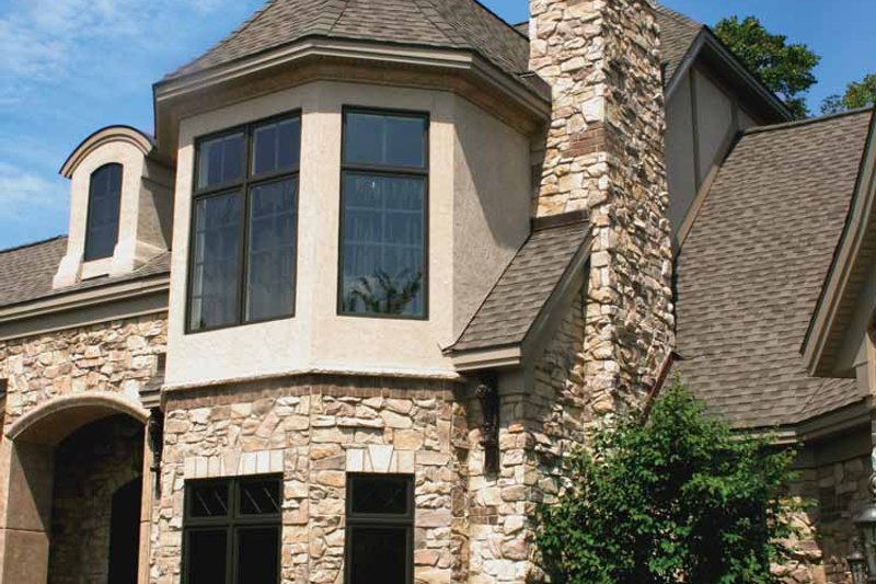 Home Plan - Exterior - Front Elevation 8 for Tudor House Plan #928-61 - 3 bed, 3 bath