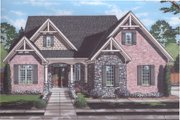 Craftsman Style House Plan - 4 Beds 2 Baths 2794 Sq/Ft Plan #46-904 