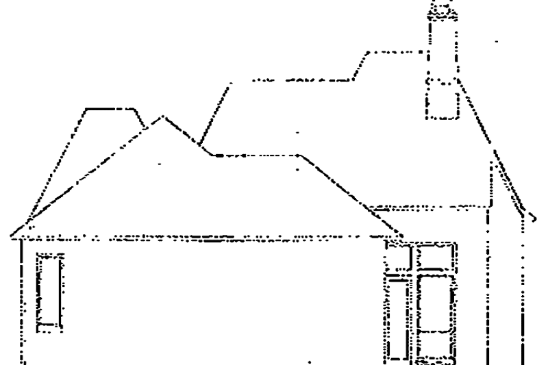 Home Plan - Exterior - Rear Elevation for Country House Plan #301-159 - 3 bed, 2.5 bath
