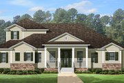 Country Style House Plan - 4 Beds 4 Baths 3727 Sq/Ft Plan #1058-114 