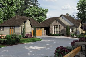Traditional Exterior - Front Elevation Plan #48-859