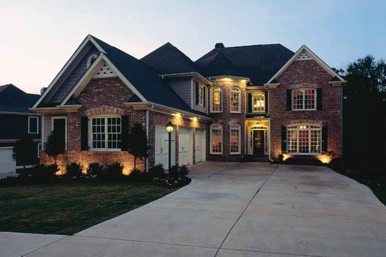 Exterior - Front Elevation 4 for Country House Plan #927-654 - 5 bed, 4.5 bath
