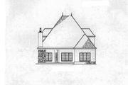 European Style House Plan - 4 Beds 2.5 Baths 2889 Sq/Ft Plan #17-3284 