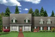 Colonial Style House Plan - 3 Beds 2.5 Baths 2439 Sq/Ft Plan #84-142 