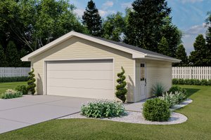 Traditional Exterior - Front Elevation Plan #455-286