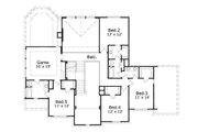 European Style House Plan - 5 Beds 3.5 Baths 3801 Sq/Ft Plan #411-565 