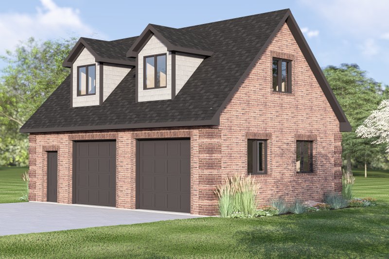 Architectural House Design - Exterior - Other Elevation for Country House Plan #1064-461, 0 bath