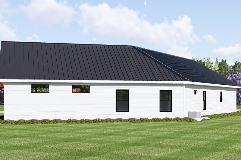 Architectural House Design - Exterior - Rear Elevation for Country House Plan #1064-475 - 3 bed, 2 bath
