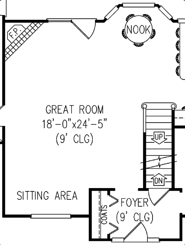 Architectural House Design - Victorian Floor Plan - Other Floor Plan #11-255