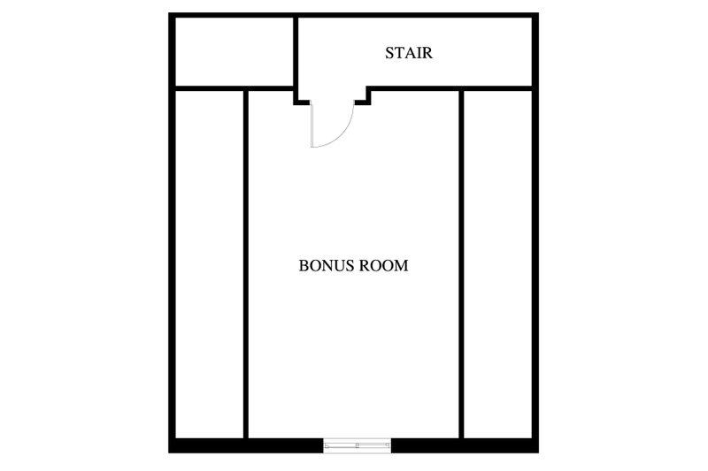 House Blueprint - Floor Plan - Other Floor for Craftsman House Plan #1060-152 - 2 bed, 2 bath