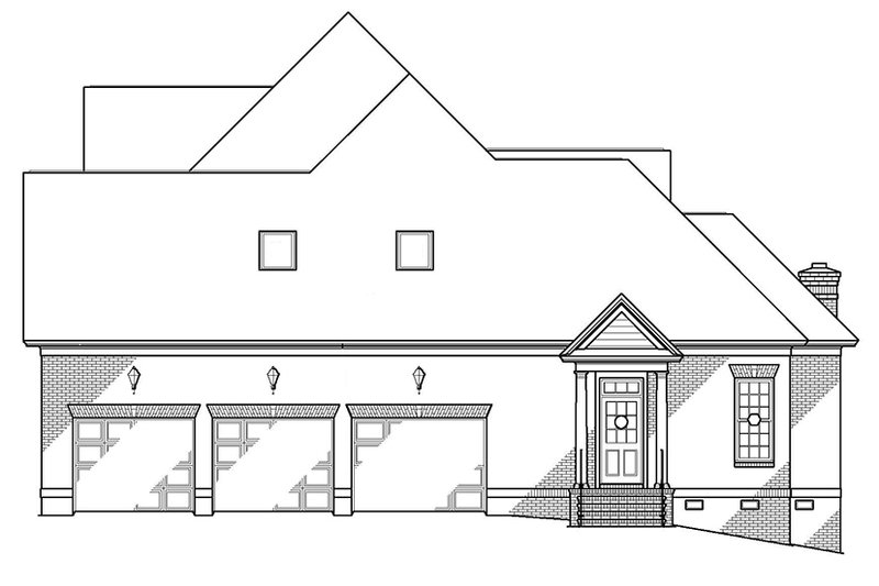 Home Plan - Exterior - Other Elevation for Traditional House Plan #1054-8 - 5 bed, 4.5 bath