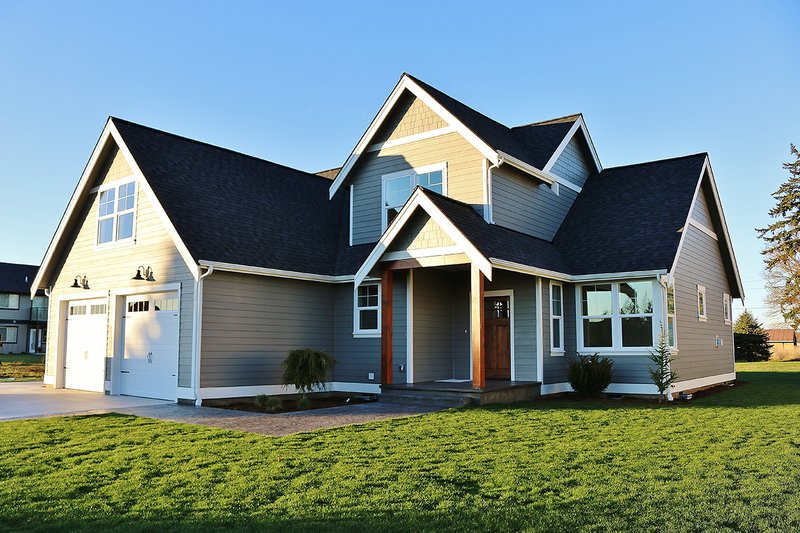 Home Plan - Exterior - Front Elevation 3 for Ranch House Plan #1070-28 - 3 bed, 2.5 bath