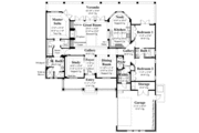 Colonial Style House Plan - 3 Beds 2.5 Baths 2191 Sq/Ft Plan #930-287 