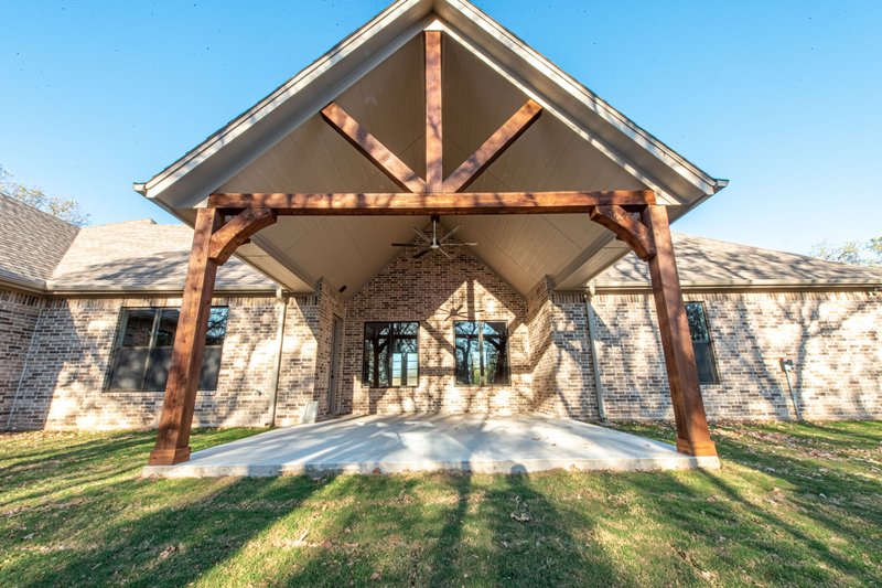 Home Plan - Exterior - Covered Porch for Country House Plan #932-65 - 3 bed, 3 bath