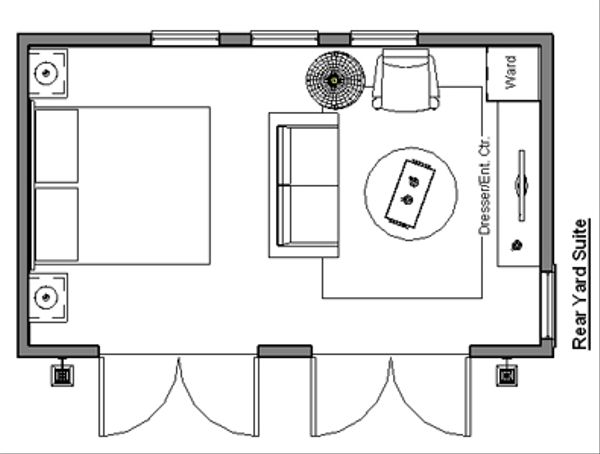 Traditional Floor Plan - Main Floor Plan #499-2
