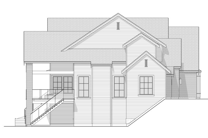 Dream House Plan - Exterior - Other Elevation for European House Plan #1114-121 - 4 bed, 3 bath