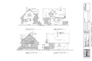 Cabin Style House Plan - 3 Beds 1.5 Baths 1381 Sq/Ft Plan #47-107 