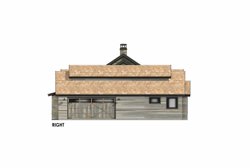 House Plan Design - Exterior - Other Elevation 1 for Country House Plan #1096-86 - 4 bed, 3.5 bath