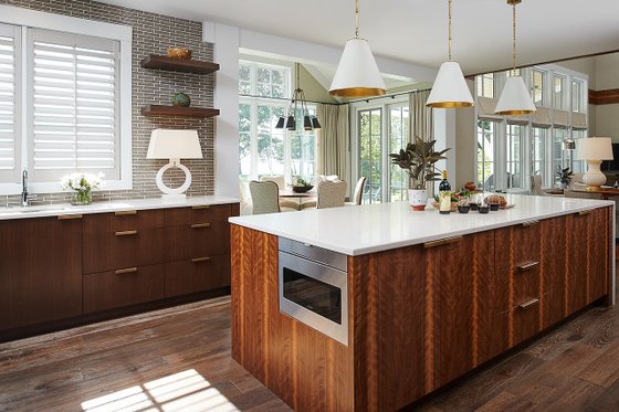 Interior - Kitchen 1 for Farmhouse House Plan #928-14 - 3 bed, 3.5 bath