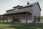 Barndominium Style House Plan - 3 Beds 3 Baths 2569 Sq/Ft Plan #455-613 Exterior 