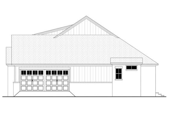 Exterior - Other Elevation 1 for Farmhouse House Plan #430-336 - 3 bed, 2.5 bath