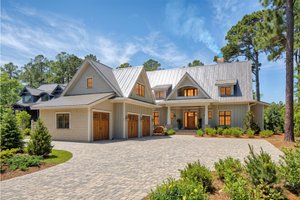 Dream House Plan - Farmhouse Exterior - Front Elevation Plan #928-10