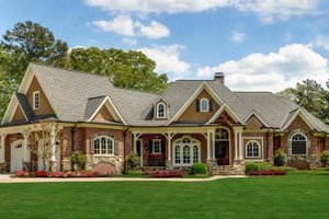 Traditional Exterior - Front Elevation Plan #54-462
