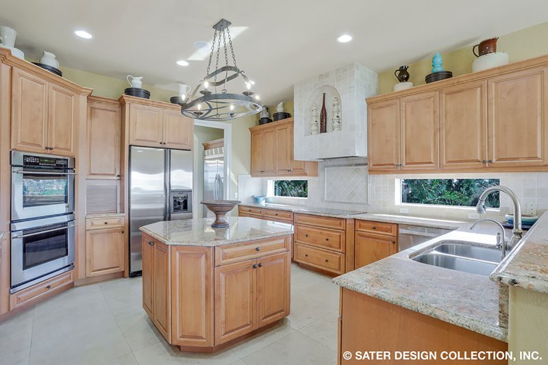 Architectural House Design - Interior - Kitchen for European House Plan #930-505 - 4 bed, 4.5 bath