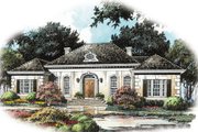 European Style House Plan - 4 Beds 3 Baths 2785 Sq/Ft Plan #429-6 