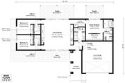 Ranch Style House Plan - 3 Beds 4 Baths 1612 Sq/Ft Plan #933-19 Floor 