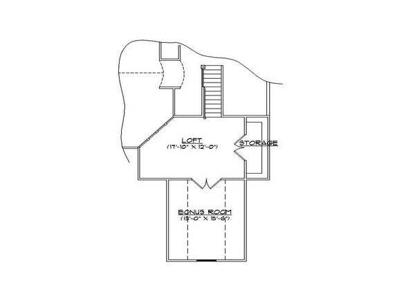 Home Plan - European Floor Plan - Upper Floor Plan #5-368