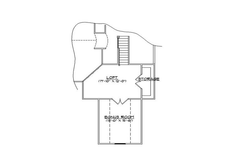 Home Plan - Floor Plan - Upper Floor for European House Plan #5-368 - 7 bed, 4.5 bath