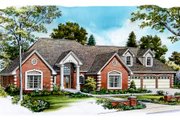 Traditional Style House Plan - 4 Beds 4.5 Baths 3106 Sq/Ft Plan #140-137 