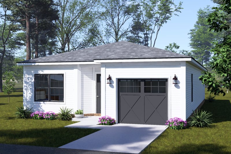 Architectural House Design - Exterior - Other Elevation 1 for Modern House Plan #513-2460 - 3 bed, 2 bath