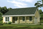 Cottage Style House Plan - 3 Beds 2 Baths 1202 Sq/Ft Plan #57-381 