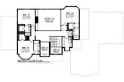 Craftsman Style House Plan - 5 Beds 5.5 Baths 4431 Sq/Ft Plan #70-1295 