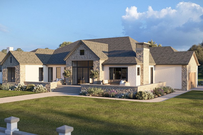 Dream House Plan - Exterior - Other Elevation for Cottage House Plan #455-800 - 3 bed, 2.5 bath