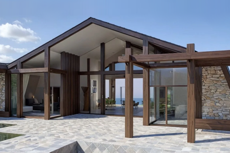 Dream House Plan - Exterior - Front Elevation 4 for Contemporary House Plan #542-2 - 2 bed, 2 bath