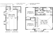 Farmhouse Style House Plan - 3 Beds 2.5 Baths 2645 Sq/Ft Plan #11-211 