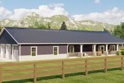 Country Style House Plan - 3 Beds 2.5 Baths 1803 Sq/Ft Plan #1064-271 