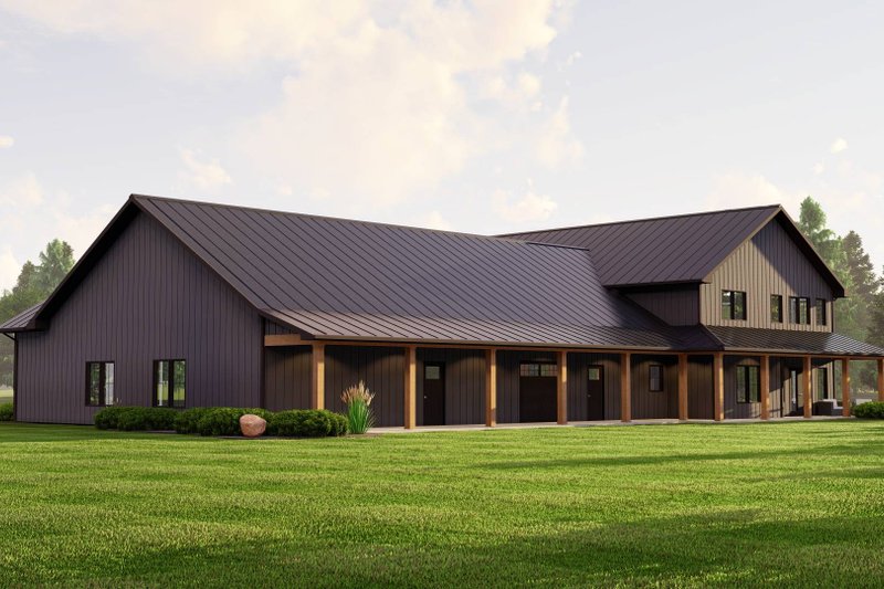Dream House Plan - Exterior - Other Elevation for Country House Plan #1064-243 - 4 bed, 3.5 bath