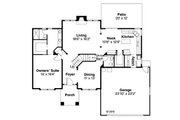 Traditional Style House Plan - 3 Beds 2.5 Baths 2241 Sq/Ft Plan #124-382 