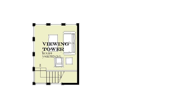 Floor Plan - Other Floor for Farmhouse House Plan #901-140 - 3 bed, 2.5 bath