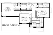 Craftsman Style House Plan - 3 Beds 2.5 Baths 2046 Sq/Ft Plan #70-1132 